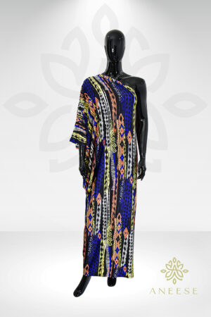 Celine Kaftan – One-Shoulder Elegance
