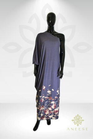 Celine Kaftan – One-Shoulder Glamour