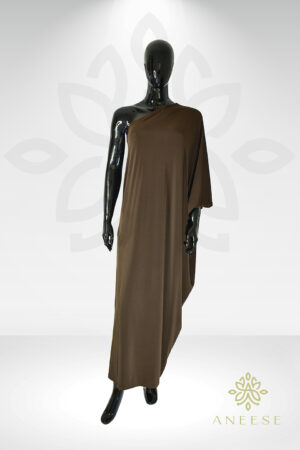 Celine One-Shoulder Kaftan