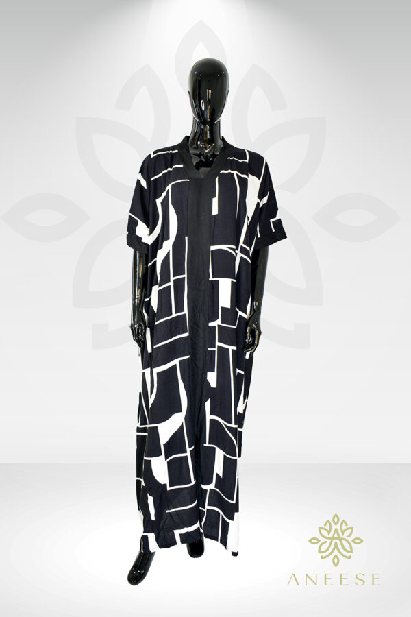 Ava Kaftan – Geometric Print
