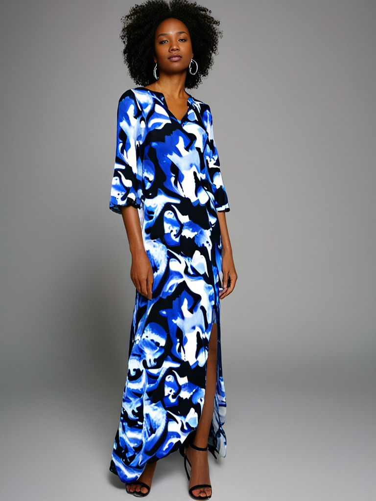Amaria Shirt Dress Kaftan – Effortless Style & Comfort - Image 2