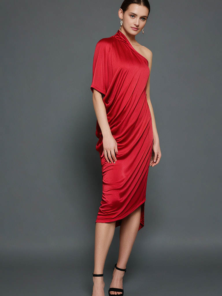 Celine Kaftan – Bold in Red - Image 3