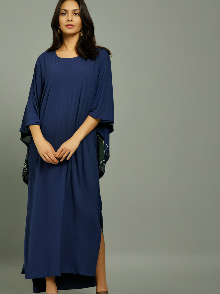 Zenia Kaftan – Deep Navy - Image 2