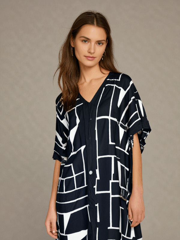 Ava Kaftan – Geometric Print - Image 3