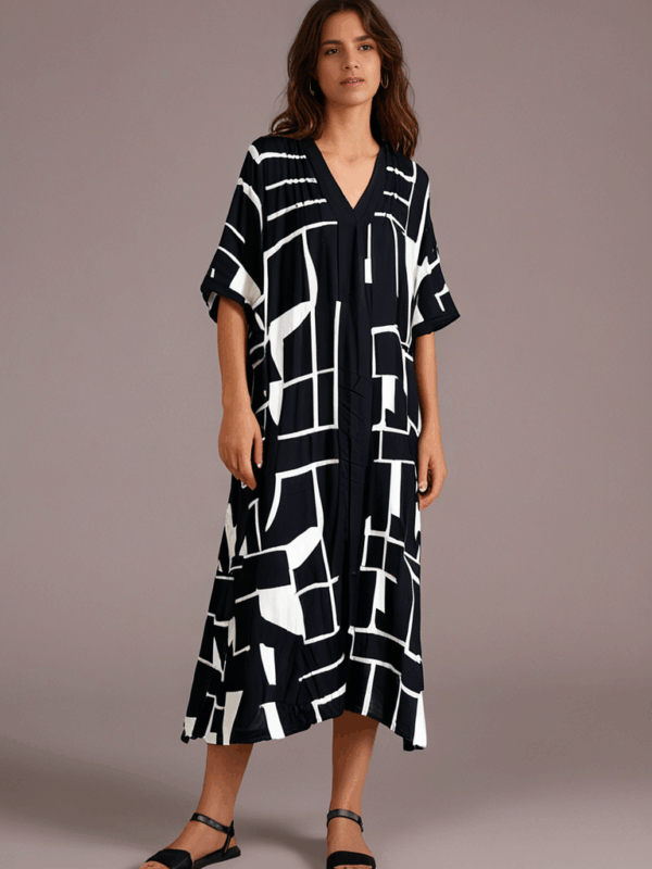 Ava Kaftan – Geometric Print - Image 4