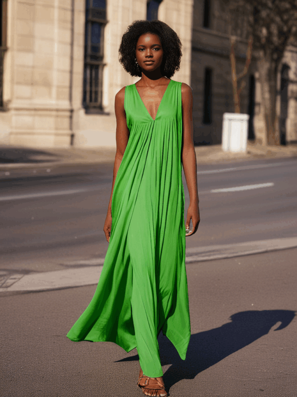 Akari Satin Kaftan – Effortless Luxury - Image 2