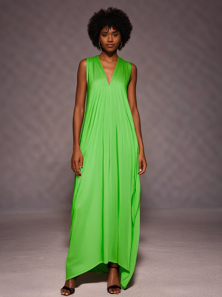 Akari Satin Kaftan – Effortless Luxury - Image 3