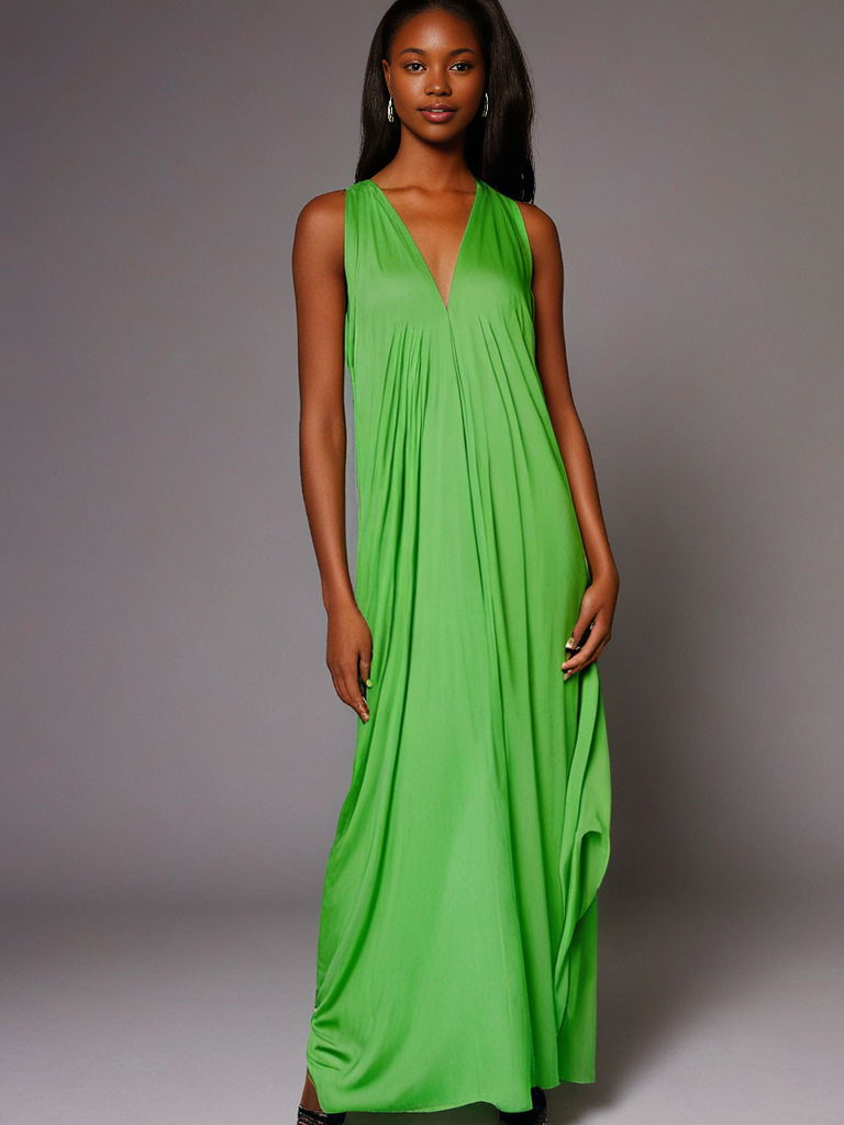 Akari Satin Kaftan – Effortless Luxury - Image 4