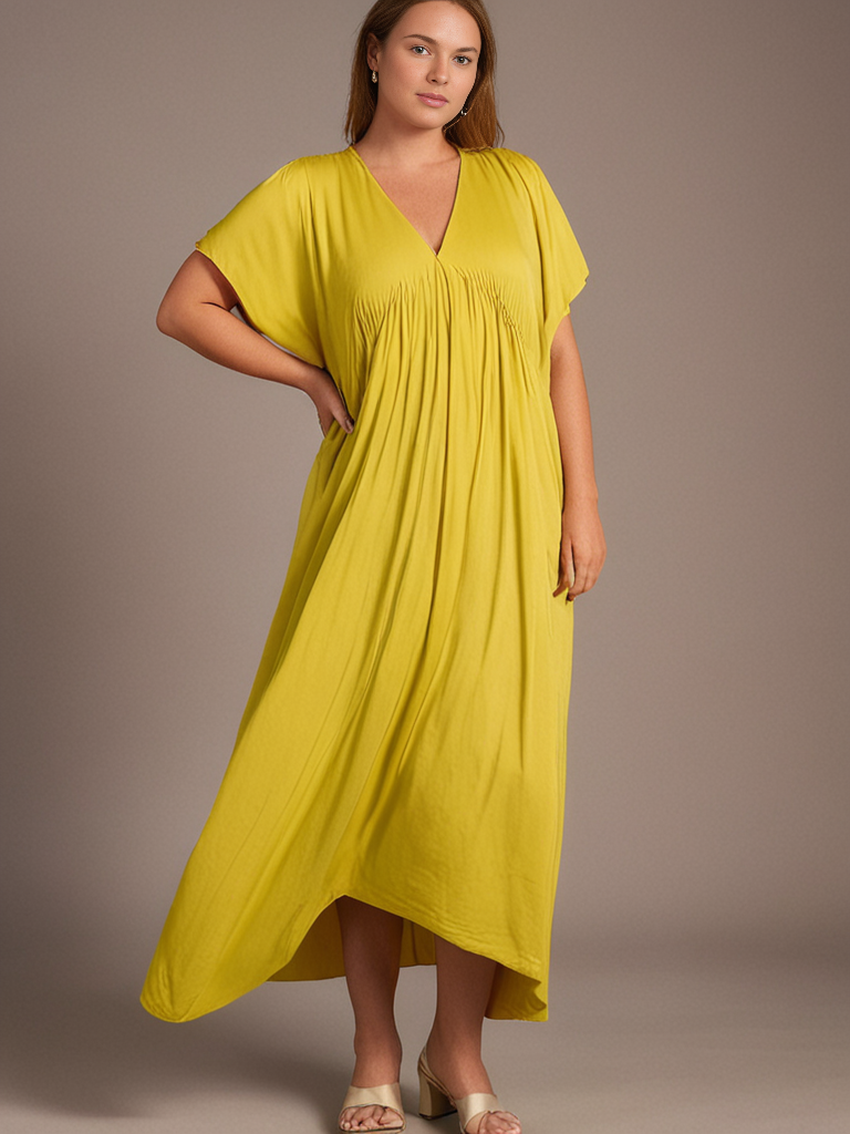 Akari Satin Kaftan – Effortless Luxury - Image 2
