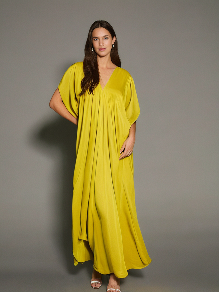 Akari Satin Kaftan – Effortless Luxury - Image 3