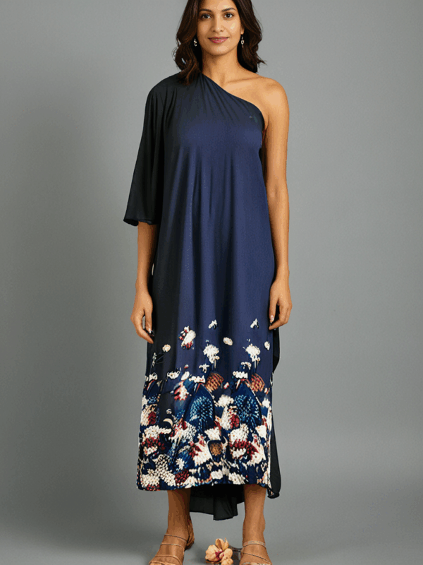 Celine Kaftan – One-Shoulder Glamour - Image 3