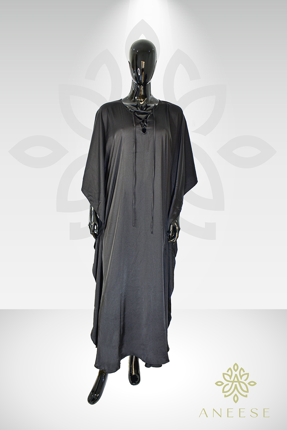 The Luna Kaftan – Black