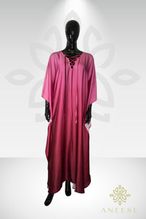 The Luna Kaftan – Pink Gradient