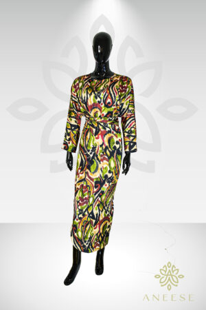 Rose Kaftan – Bold, Bright & Effortless