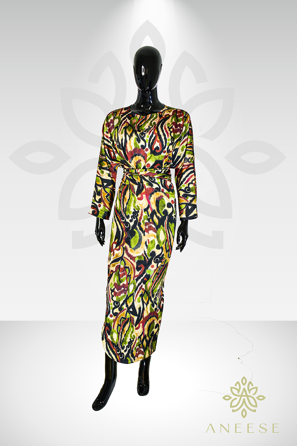 Rose Kaftan – Bold, Bright & Effortless