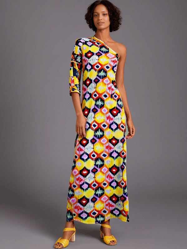 The Celine Kaftan – One Shoulder - Image 3