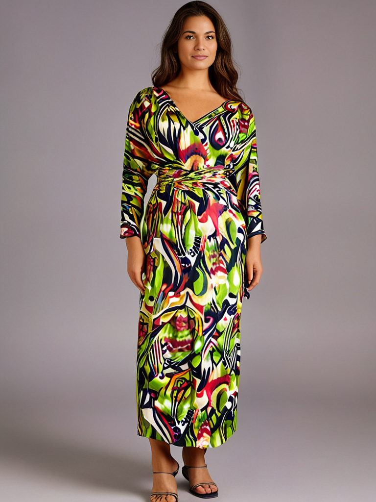 Rose Kaftan – Bold, Bright & Effortless - Image 4