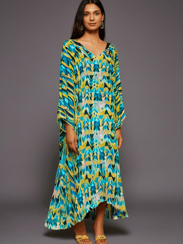 Farida Butterfly Kaftan – Effortless Elegance - Image 3